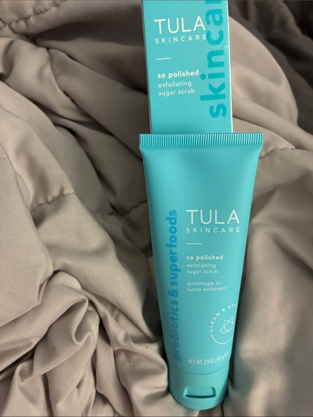Tula So Polished Exfoliating Sugar Scrub - Turquoise - Picture 5 of 5